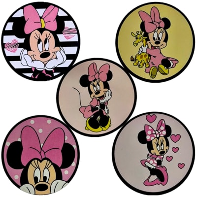 Etiquetas Disney Minnie x10und1