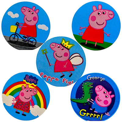 Etiquetas Disney Peppa Pig x10und1