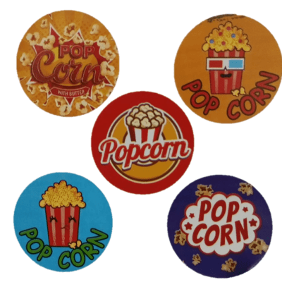 Etiquetas Disney Pop Corn x10und