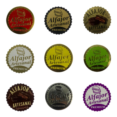 Etiquetas Alfajor x 100 Unidades