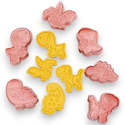 Cortador de Galletas Dinosaurio 8u.