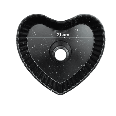 Molde Corazon Metal Con Chimenea