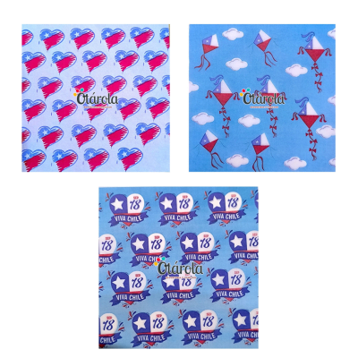 Papel Alfajor Fiestas Patrias 100 unidades4