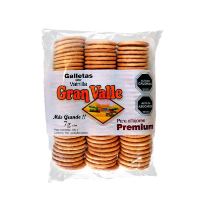 Galleta Alfajor Gran Valle 100u.