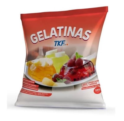 Gelatina Frambuesa 1Kg. Tkf