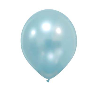 Globo Metalizado Celeste 25u.