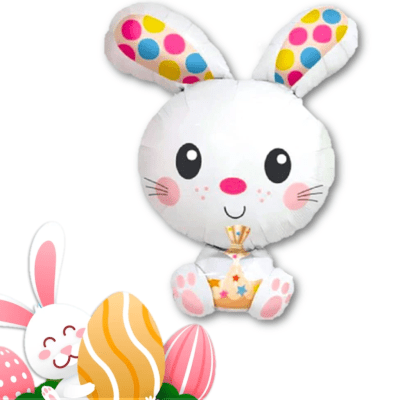 Globo Foil Conejo de Pascua 1u.