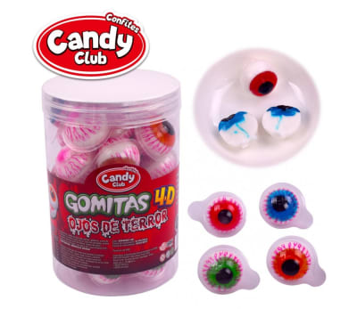 Gomita Ojos de Terror x 30u.  Halloween