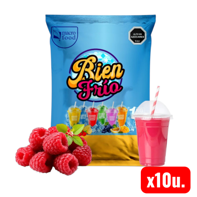 Granizado Frambuesa 10 Kg.