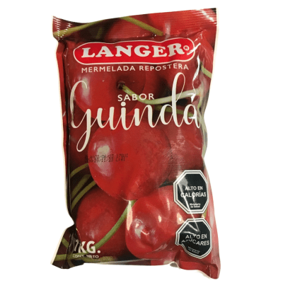 Mermelada Guinda 1Kg. Langer