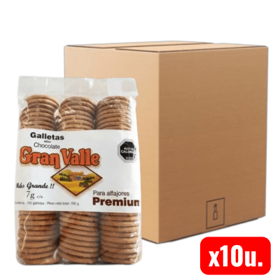 Galleta Alfajor Gran Valle 10u. x 100u. (Caja)