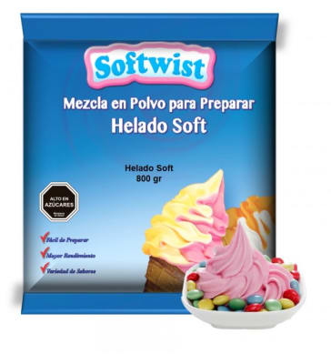 Helado Soft Manjar 800grs. Tkf.