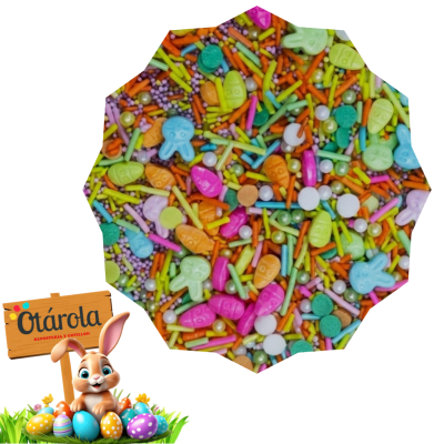 Sprinkles Pascua Huevos Fucsia 80grs.1