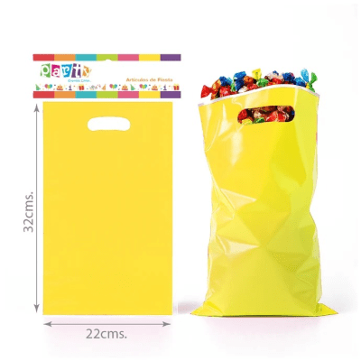Bolsa De Dulces Perlada Amarilla x 10 UND.1