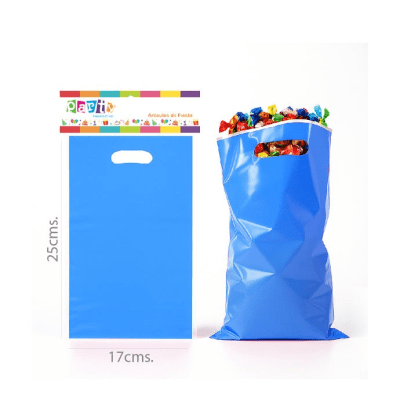 Bolsa De Dulces Perlada Celeste x 10 UND.1