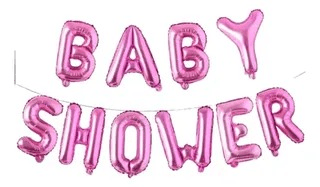 Globo Foil Letras Baby Shower1