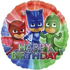 Globo Heroes en Pijamas x 1u.