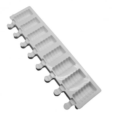 Molde Silicona Paleta 8div. con paletas