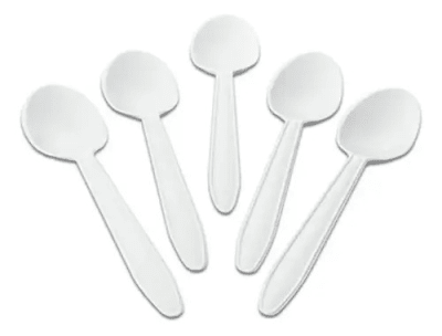 Cuchara Plastica Grande para sopa 50u. S.G