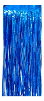 Cortina Azul Metalica 2x1 metros