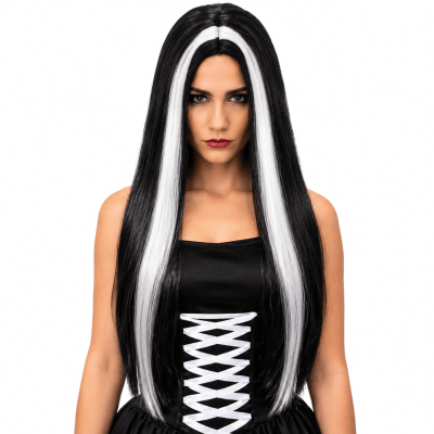 Set Halloween Peluca Morti Bruja