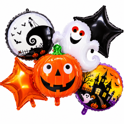 Globo Foil Calabaza 5pzas1