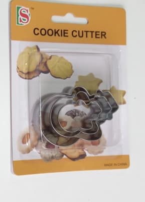 Cortador Metal de Navidad Mono 3pzs.