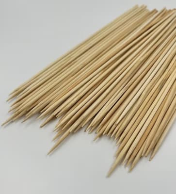 Brochetas de Madera 25cms x100u