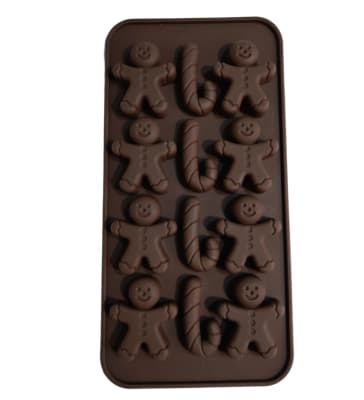 Molde Silicona Chocolate Navidad