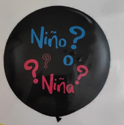Globo Latex para Revelación de Sexo