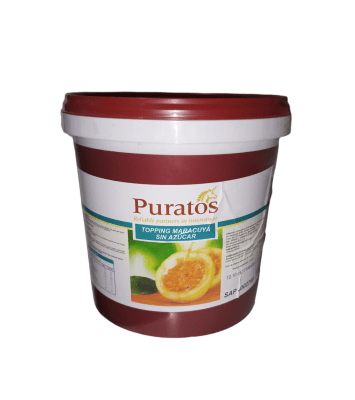 Toping Maracuya Balde 4 Kg. Puratos.