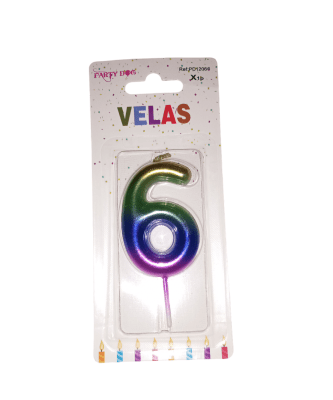 Vela Multicolor N°6 Party Dog