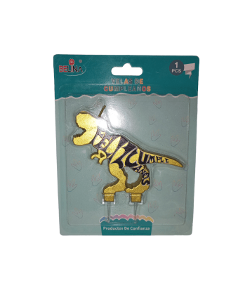 Vela Dinosaurio Dinorex Belina 1pza1