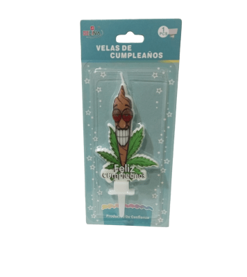 Vela Belina Cigarro Sonriente