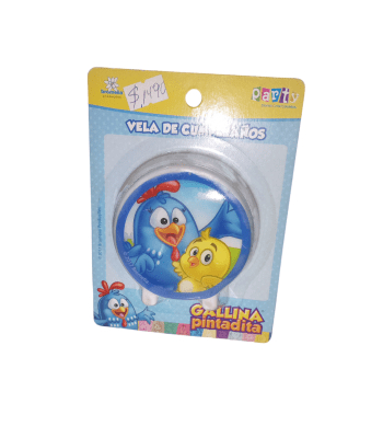 Vela Gallina Pintadita 2D.