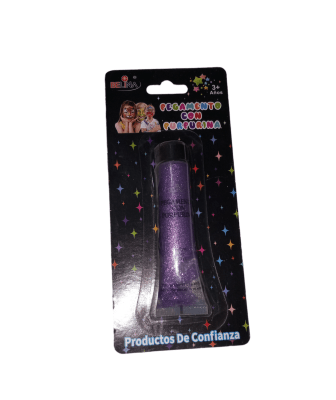 Pegamento con Purpurina Morado