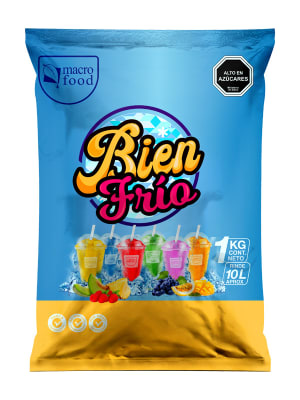 Granizado Mango Maracuya 1kg. Macrofood.