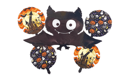 Set Murcielago Halloween 5pza