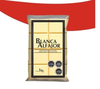 Cobertura Ambrosoli Blanca Alfajor 1kg.