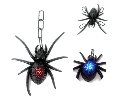 Araña Colgante con Luz Hallowen Party1