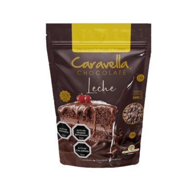 Cobertura Caravella Leche 1Kg.