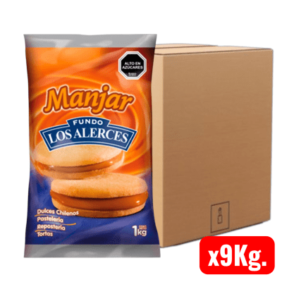 Manjar Alerce 9u.x1kg (Caja)