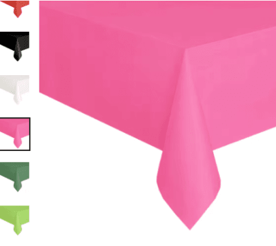 Mantel Plastico Fucsia