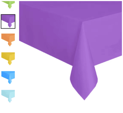 Mantel Plastico Morado1