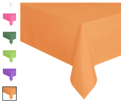 Mantel Plastico Naranjo1