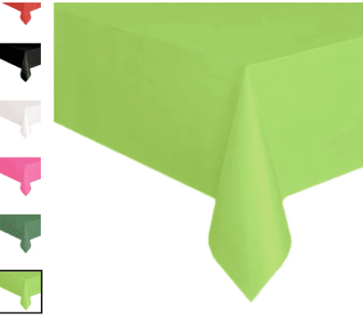 Mantel Plastico Verde Lima1