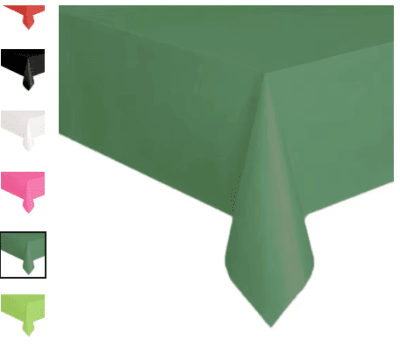 Mantel Plastico Verde Oscuro1
