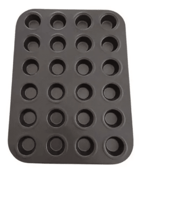 Molde cup cake metal 24 Div1