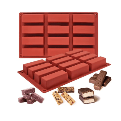 Molde Silicona Chocolate 12 divisiones1