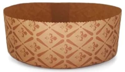 Molde Papel para Pan de Pascua 700grs. 10u.